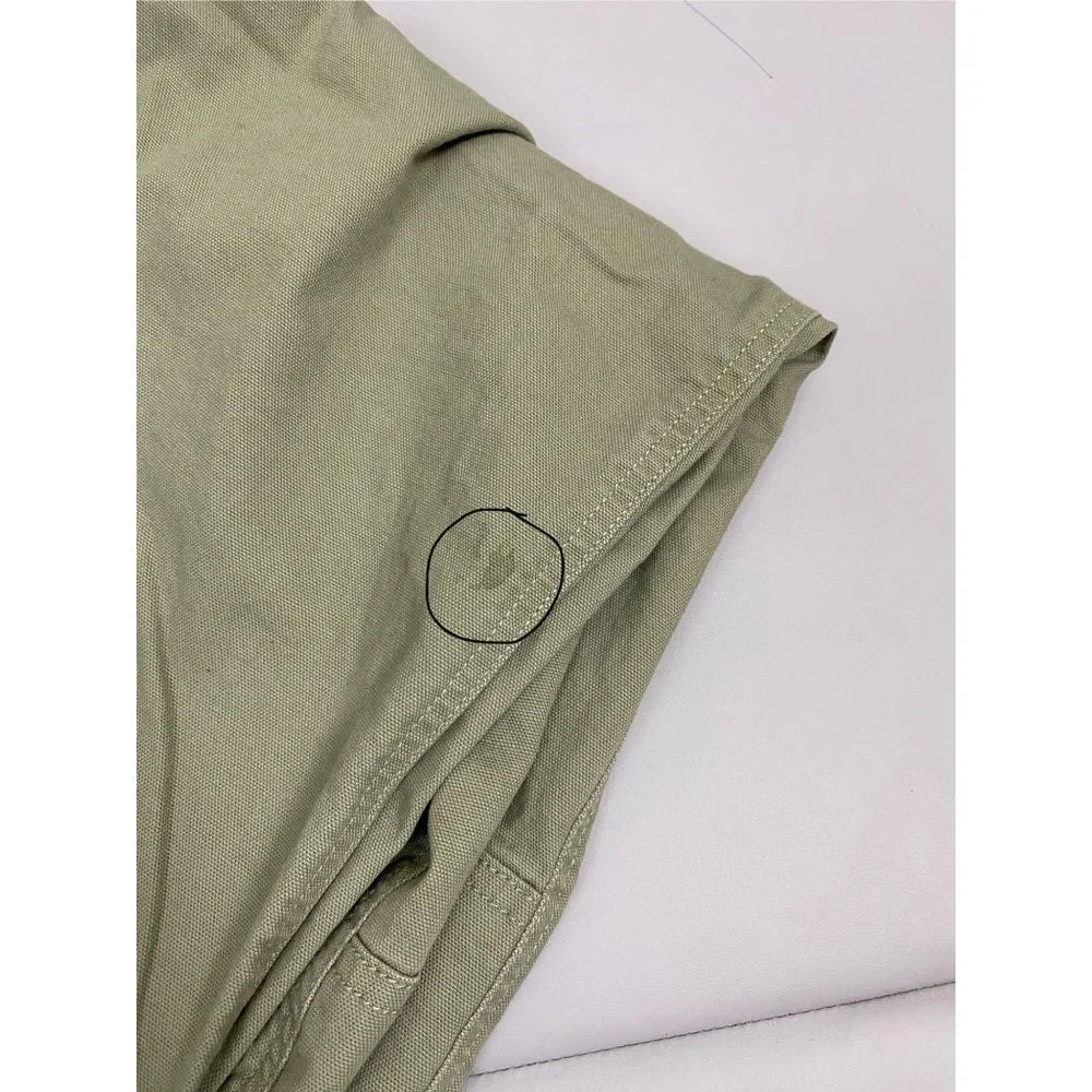 JACHS Mens Cargo Pants size‎ 40x30 Green Cotton Blend utility Y2K 90s Streetwear